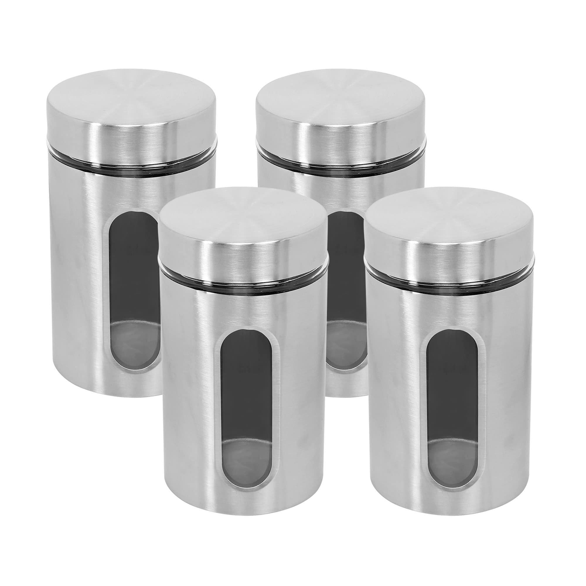 Cutting EDGE Glass Jars - Airtight Storage -10 Cutting EDGE Glass Jars - Airtight Storage -10