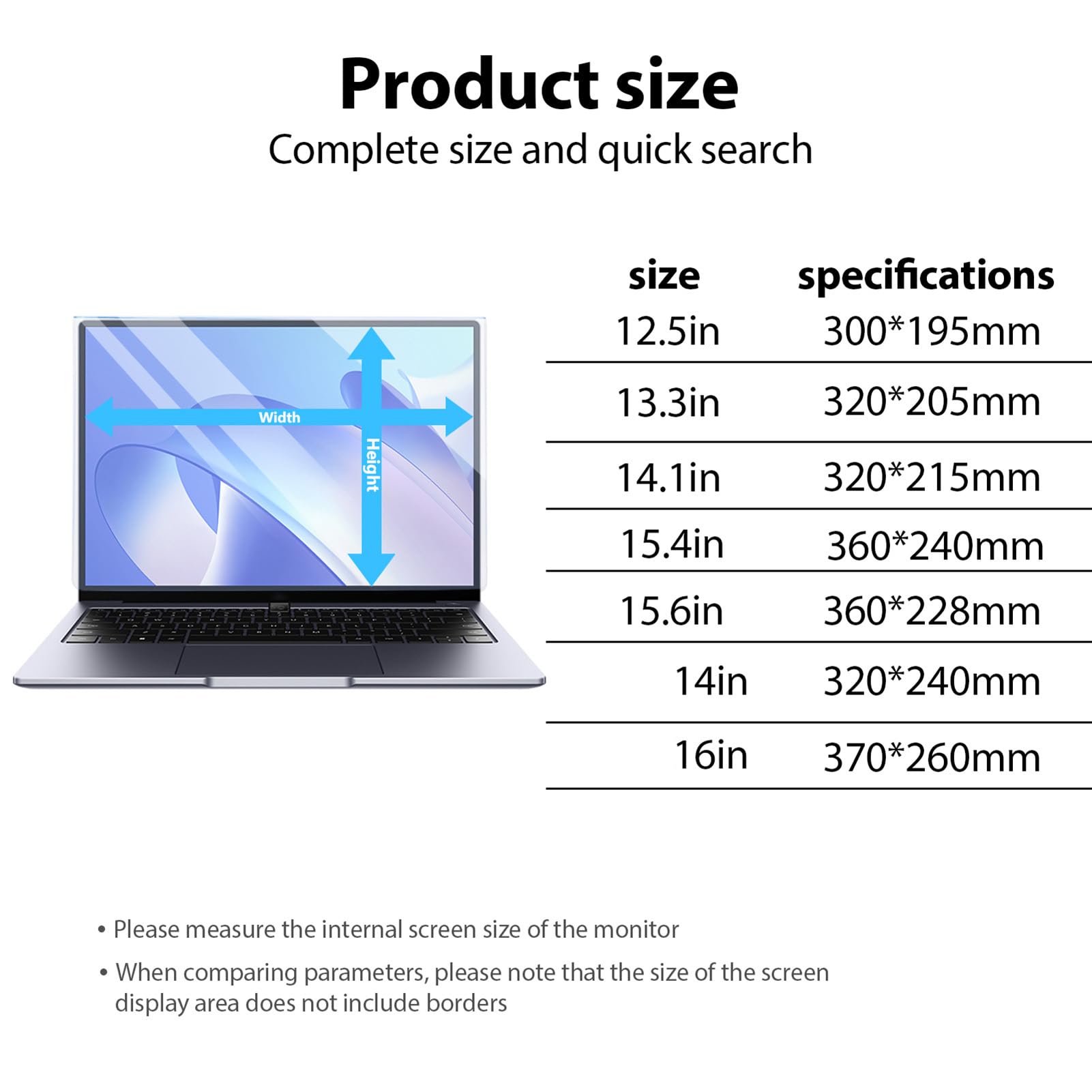 Sxhlseller Proteggi Schermo con Blocco della Luce Blu, Elevata Trasmissione della Luce per Computer/laptop, Filtro per Monitor Anti-UV da 12,5-32 Pollici per Impiegati (27 pollici)