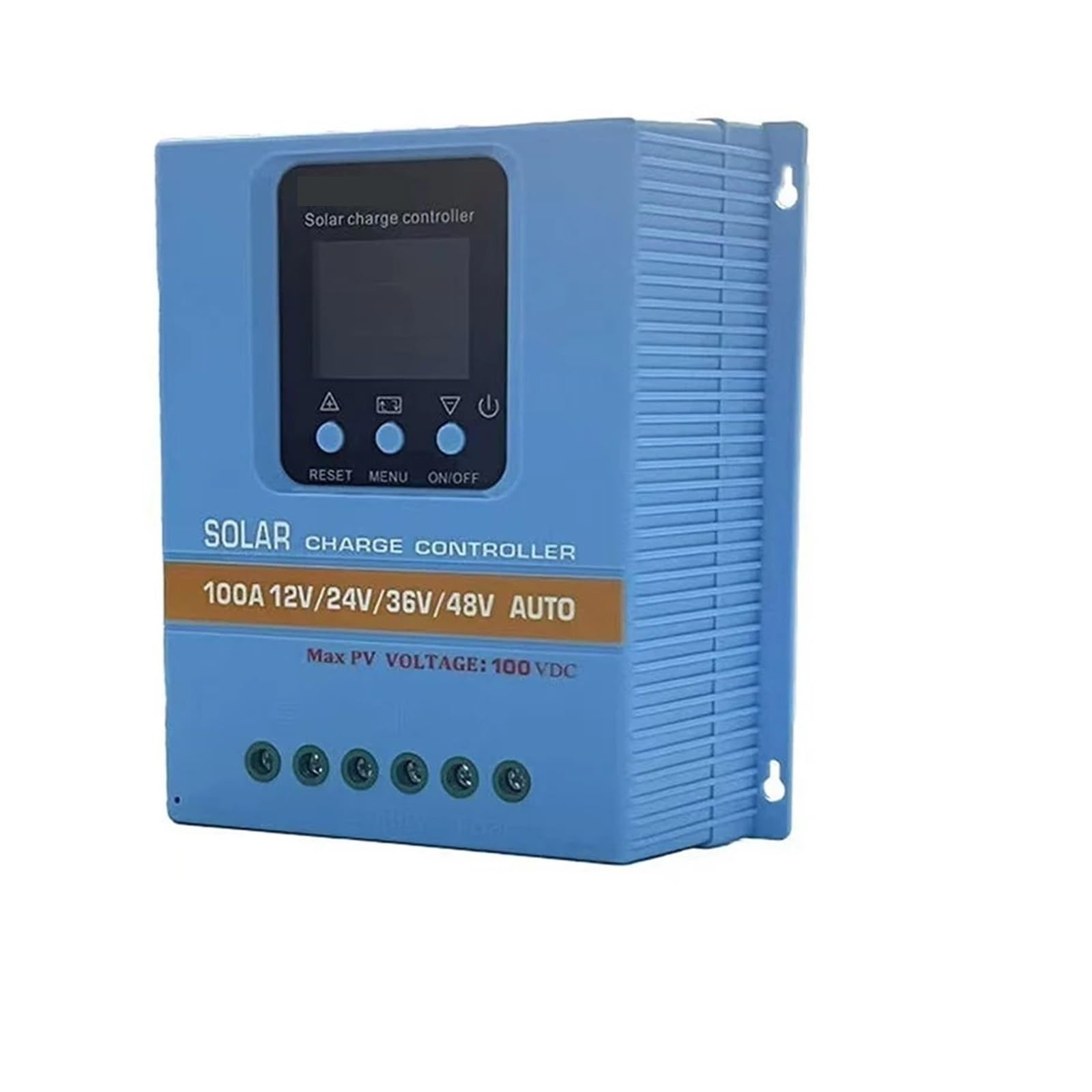 Contrôleur de charge solaire à écran LCD haute efficacité et système de protection isolé