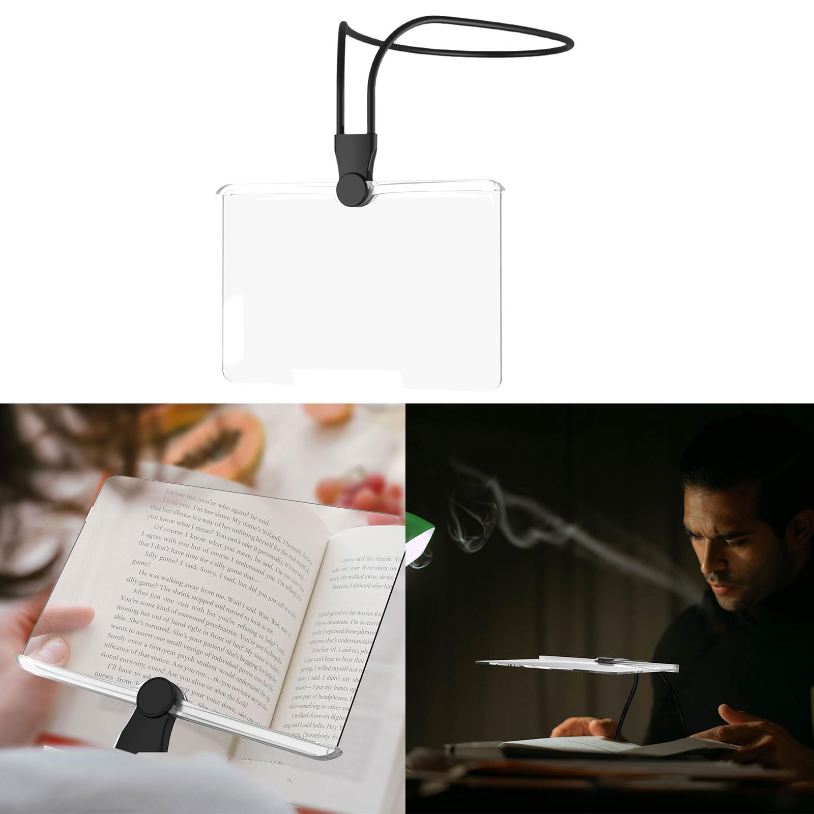 Hand Neck Tool Hands-Frees Glass Hangings Neck Flexible Gooseneck FullPage Reading for Reading & Detail Work