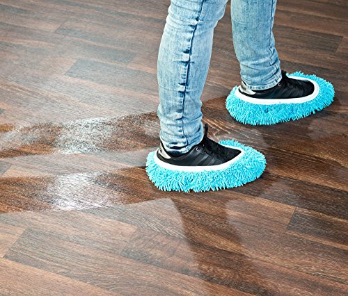 PEARL Wischbezug: Mikrofaser-Bodenwischer-Überzug für Besen, Schrubber & Schuhe, 3er-Set (Putz Schrubber, Mikrofaser Bodenwischer Bezug, Bodenreiniger)