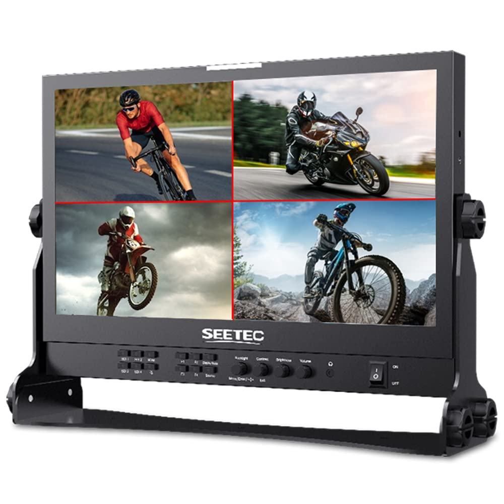 SEETEC 15.6インチ　クアッドスプリットモニター Amazon | SEETEC ATEM156 15.6インチ ライブストリーミング