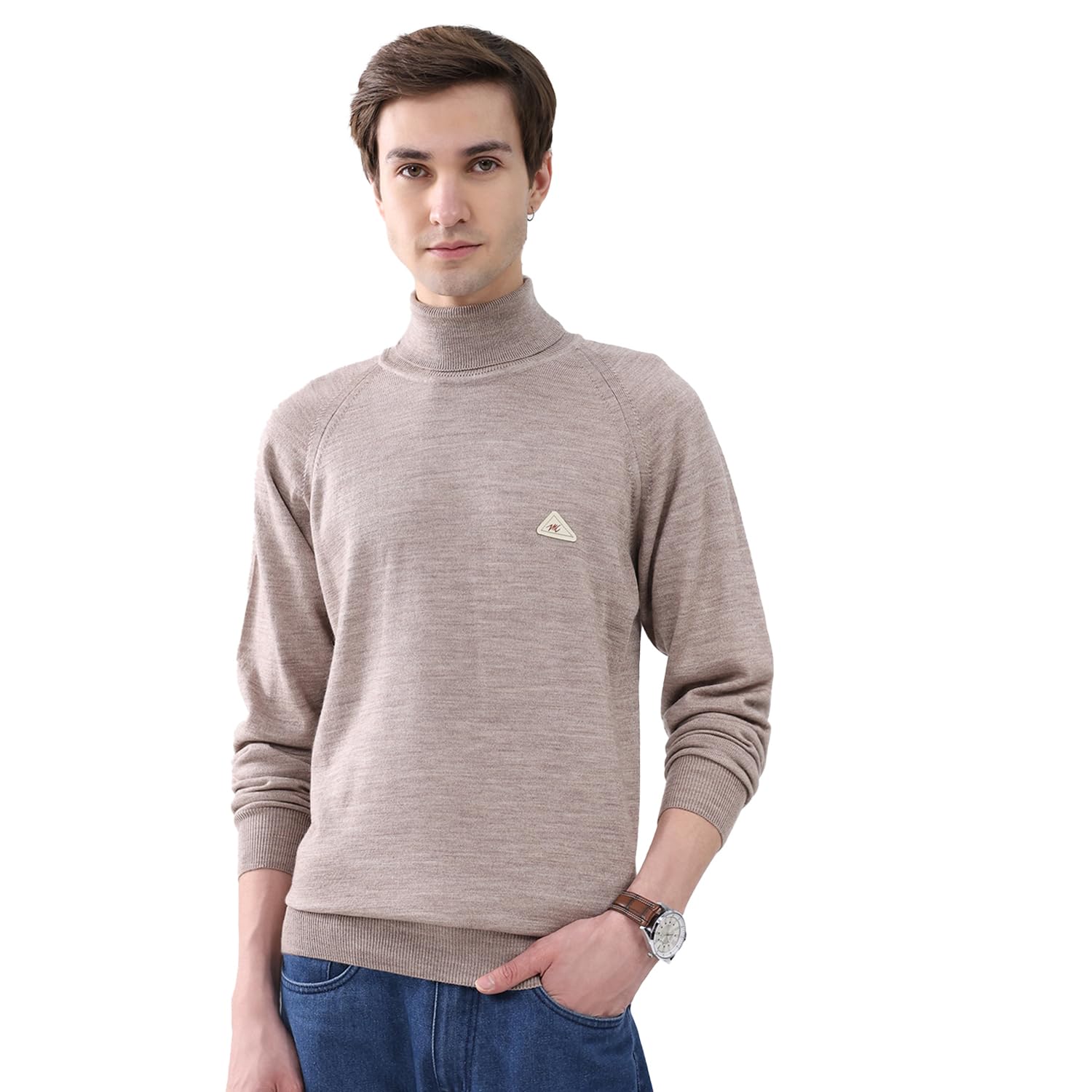 monte carlo Men Regular Fit Turtle Neck Solid Pull On Closure Full Sleeve Pullover | Warm Winter wear | Stylish Knit Sweater | Cozy Layering Outfit | Winter Pullover for Men's-picture-28