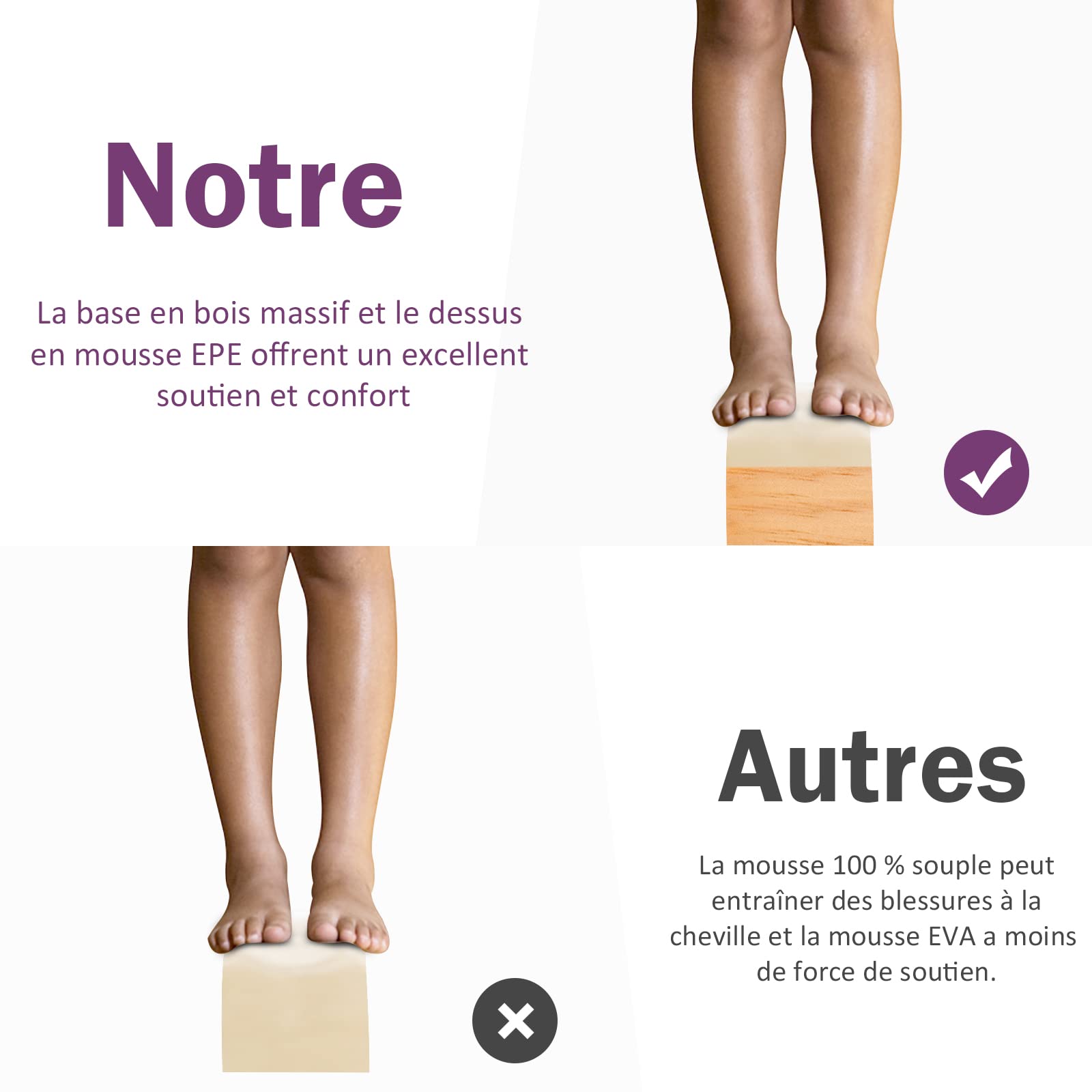 GOPLUS Poutre Gymnastique Pliable 210/240/270cm, Poutre d’Équilibre avec Patins Antidérapants, Surface Suède, Base en Pin Solide, Poignée de Transport pour Enfants et Adultes, Danse, Gymnaste, Fitness