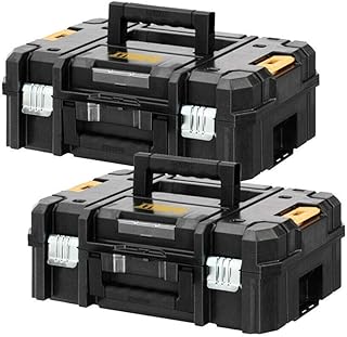 DeWalt DWST1-70703 T-STAK II Tool Storage Box For DCD795, DCF887, DCD796 Twin Pack