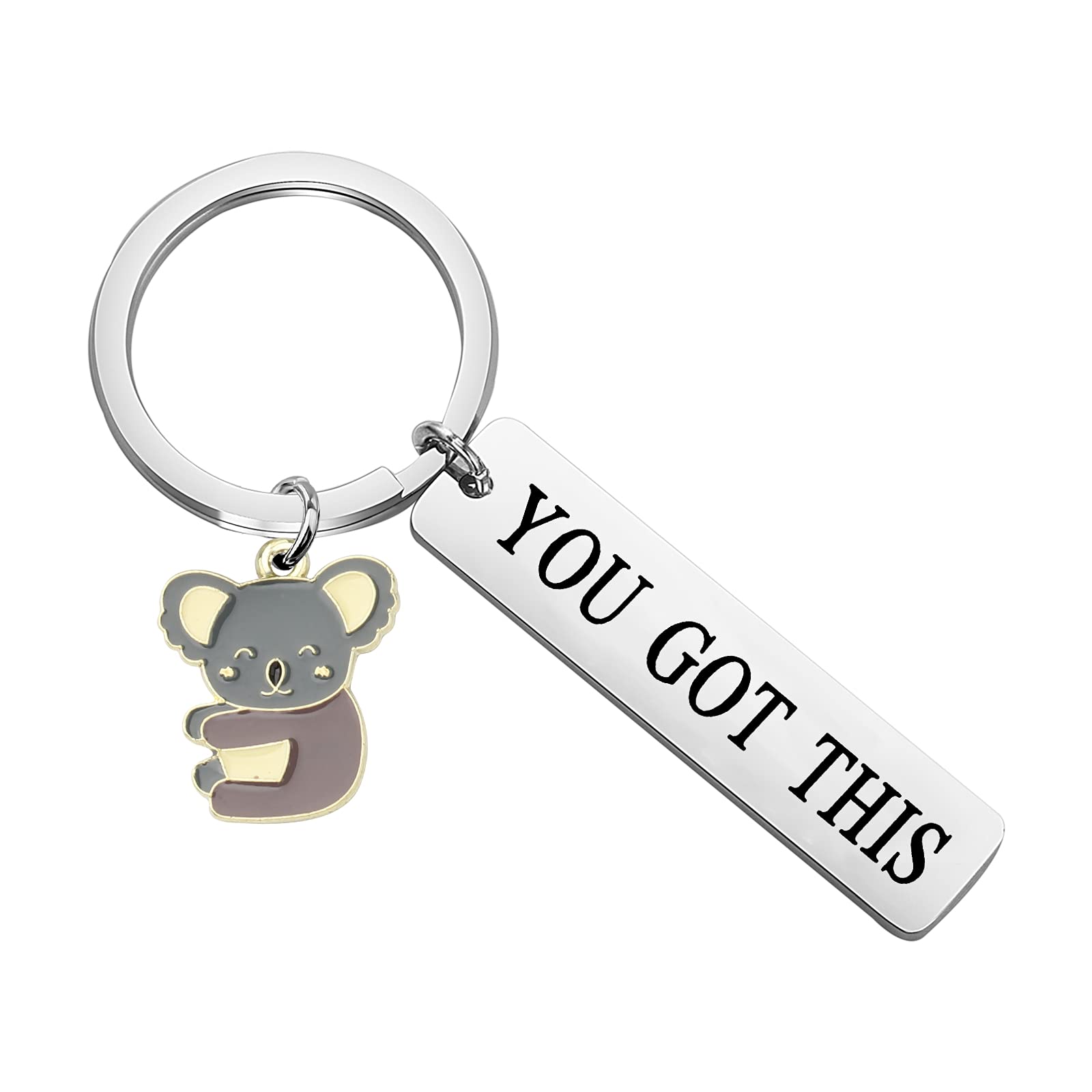 BNQL Koala Keychain Koala Bear Gifts Koala Lover Gifts Cute Koala Gifts Inspirational You Got This Inspirational Gifts
