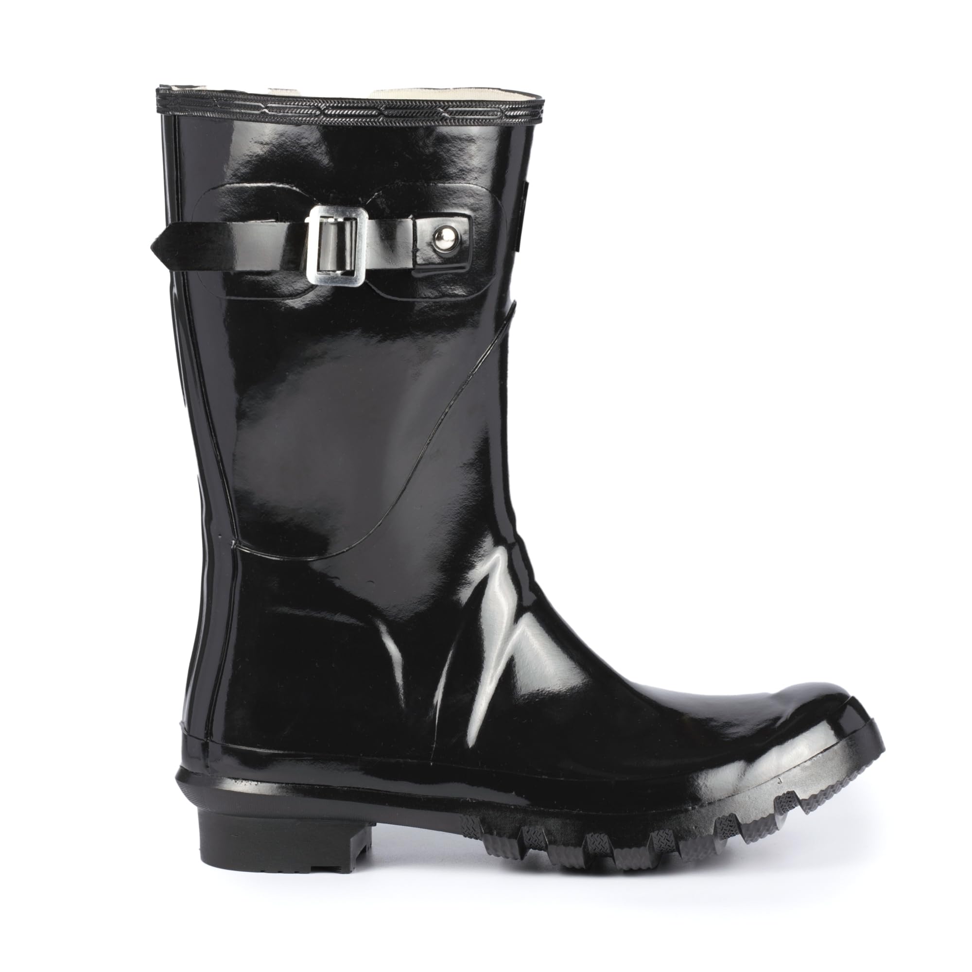 Lunar Sweden Mid-Calf Wellington 5 UK Black