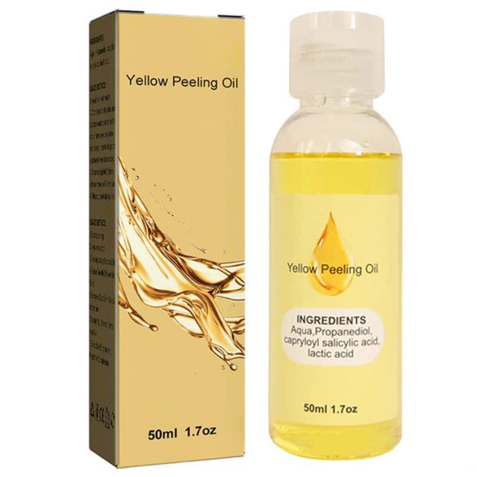2023 New Oilex Oil, Oilex Yellow Peeling Oil, Oilex Natural Spots Whitening Yellow Peeling Oil (1PCS)