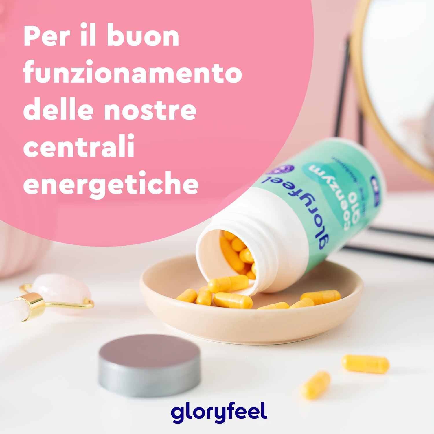 Q10 Coenzima 200 mg Puro, 120 Capsule Ad Alto Dosaggio (Scorta Per 4 Mesi), Coenzima Q10 Integratore Antiossidante Antiage, Capsule di Ubichinone, 100% Vegan, Testato in Laboratorio