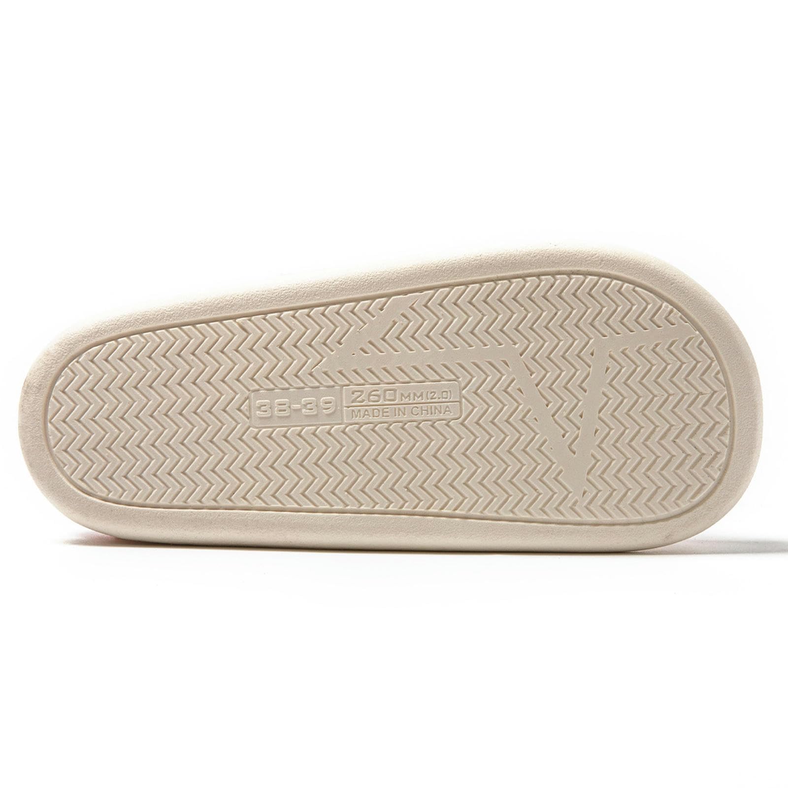 Pantofole Pantofole con Sola Spessa Slifori di Cotone da Casa Interno per Donne Indossano Quattro Stagioni con Pantofole Aperte Folte -cachi-38-39