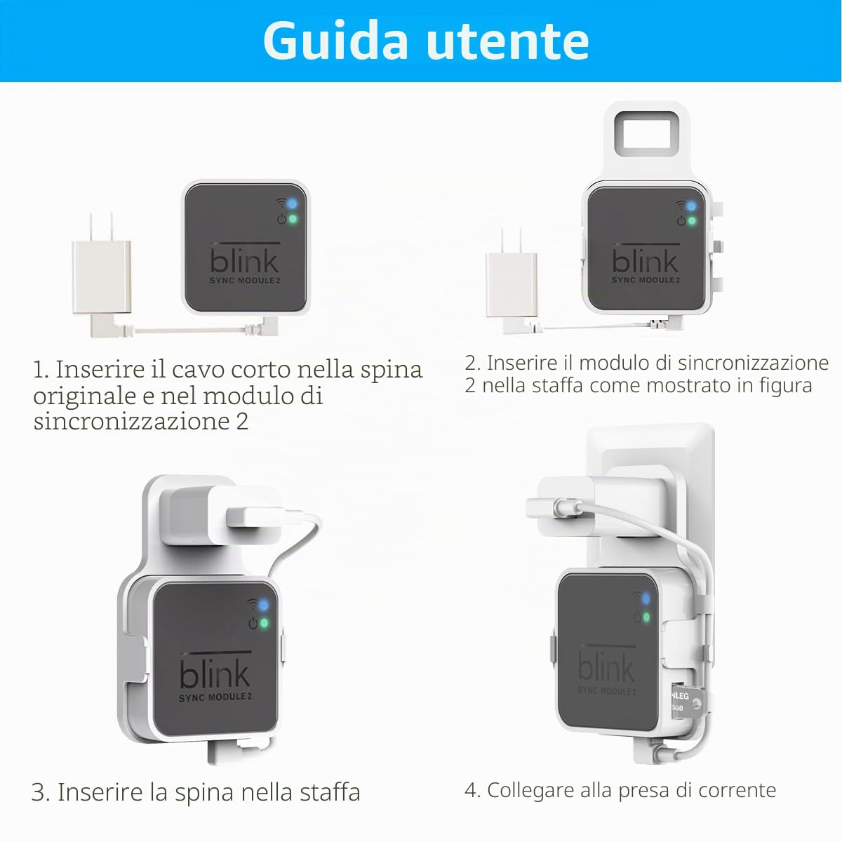 Chiavetta USB Blink da 256 GB e modulo di sincronizzazione Blink 2