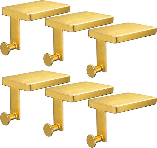 Miniatura 9 de Landhoow Soporte para calcetines de Navidad, resistente para repisas, colgador de guirnalda de hierro forjado duradero con almohadilla protectora,