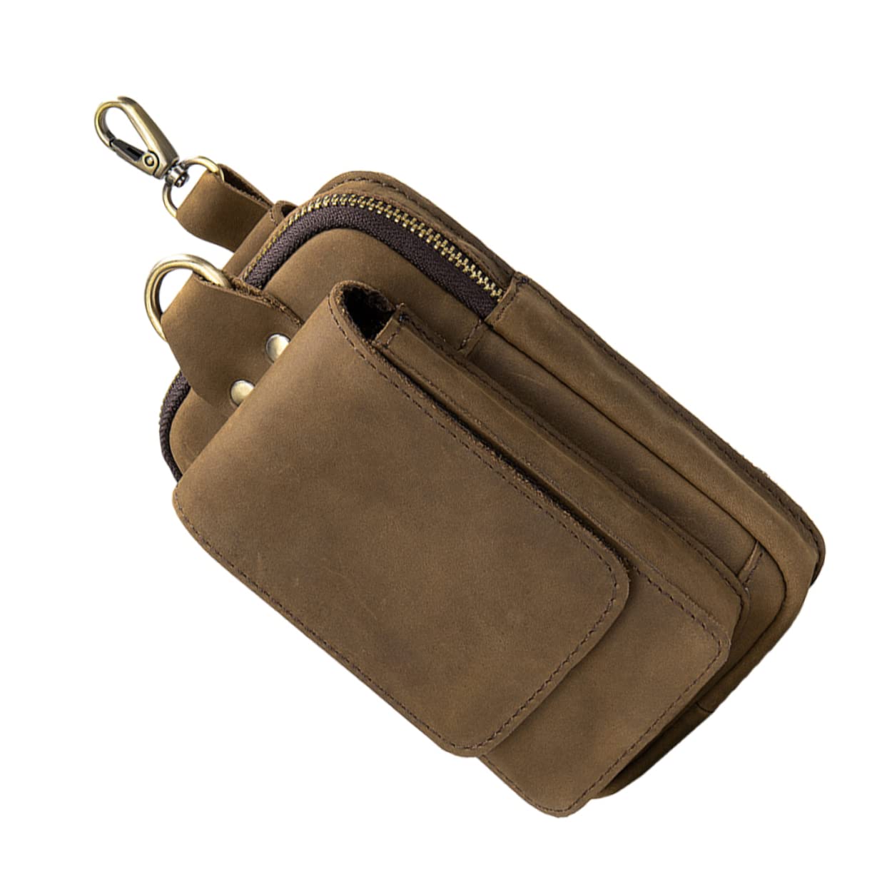 Multifunktionale Smartphone Gürteltasche aus Strapazierfähigem Material mit Schlüsselanhänger für Herren und Damen Kompakte Outdoor Handyholster für Wandern Camping Radfahren