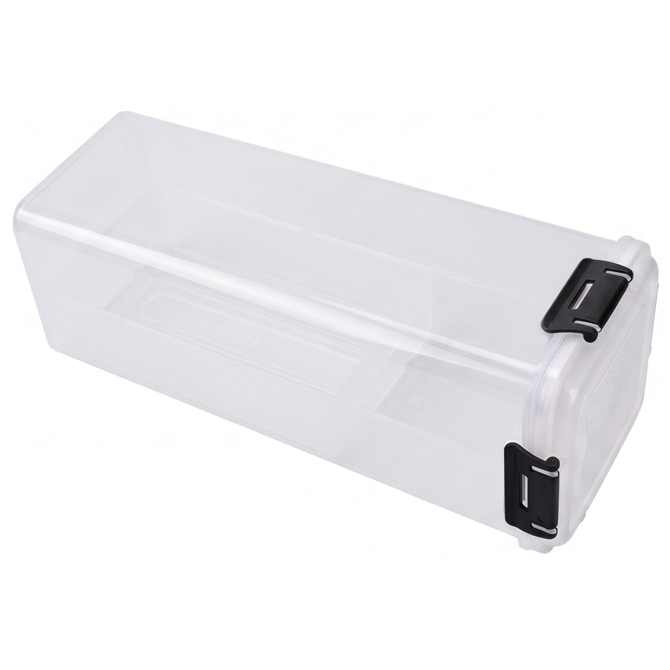 Ginwrek Bread Keeper, Airtight Bread Storage Container With Slide-out Drawer For Kitchen Countertop, Black