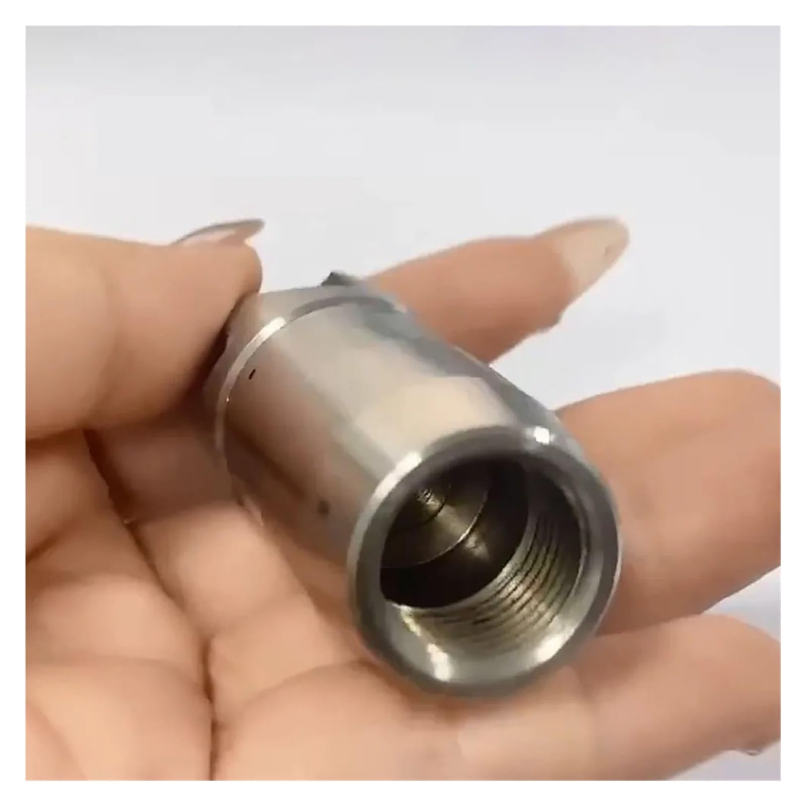 Ugello Rotante Mini Pagoda, Alta Velocità 30L/min, Decapaggio Tubi Compatto | Accesso piccoli diametri, linee vasca grassi, serbatoi WC camper, attacco rapido 1/4"(3I8 female 40LPM)