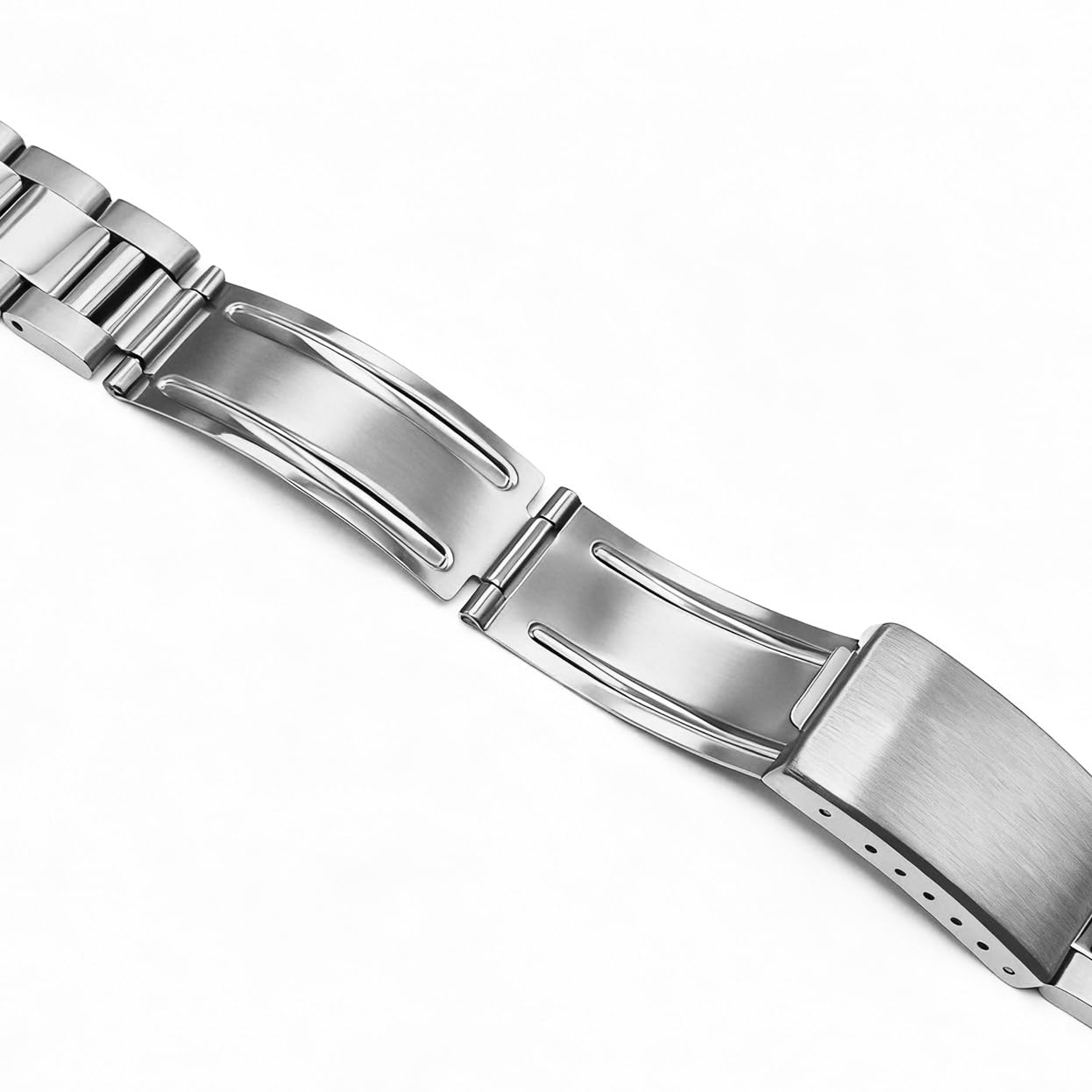 Cinturino di ricambio Oyster da 17 mm per Rolex 6824 di medie dimensioni da 31 mm, in acciaio inossidabile pesante