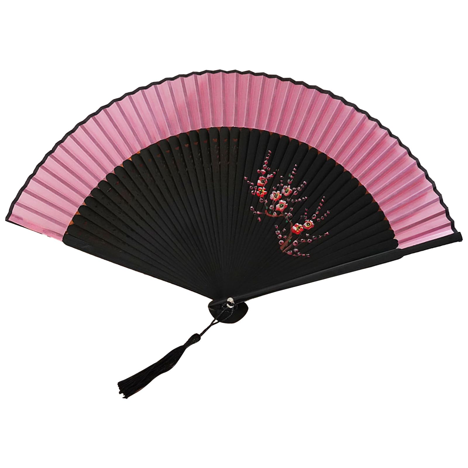 Nucelit Hand Fan for Women Foldable Chinese Japanese Vintage Silk for Dance Gift Party Decor Hand Fan
