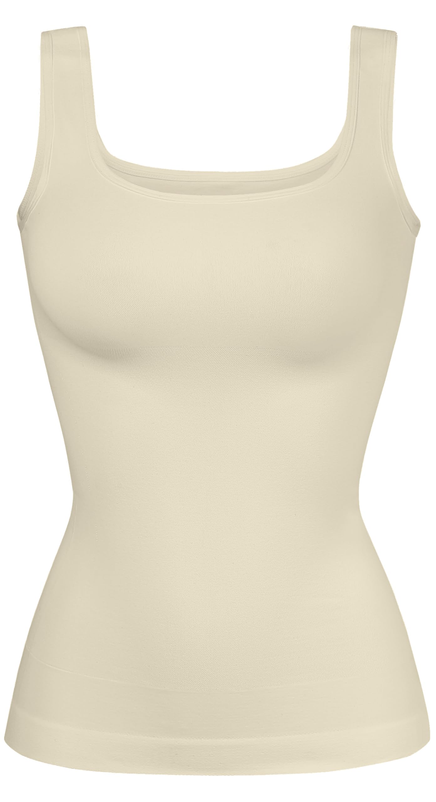 YIOIOIO Womens Shapewear Tank Top Square Neck Tummy Control Compression