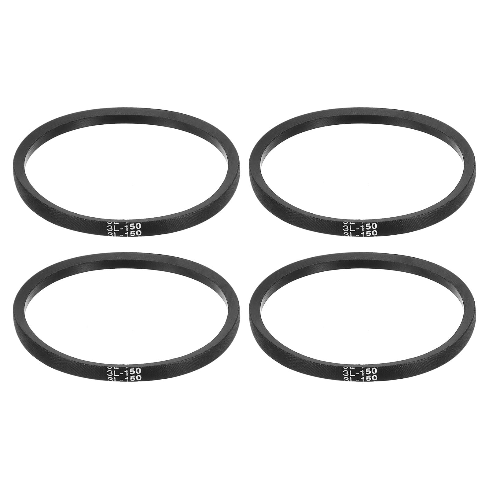 uxcell 3L240 Classic Wrapped Rubber V-Belt, 24"(610mm) Outside Circumference, 3L Profile V Belt 3/8" Width 7/32" Height — view 69