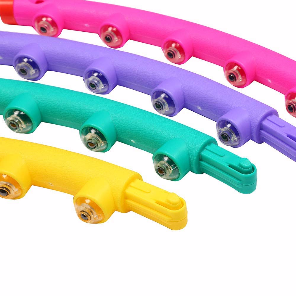 Aimant De Massage Hula Hoop,Cerceau en Plastique Multifonctionnel,pour Que La Taille Fine des Femmes Perde du Poids Et des Hanches,Convient à Toutes Sortes De Personnes