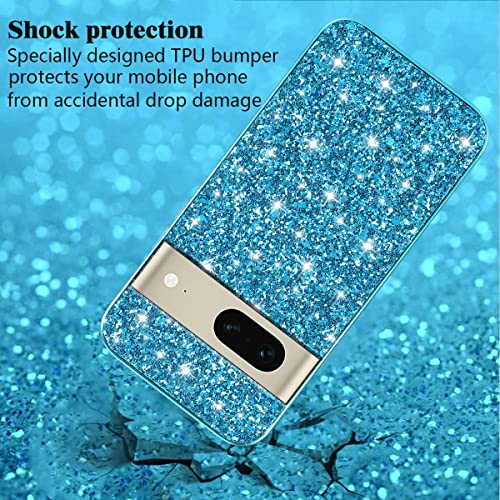 Coque antichoc Google Pixel 8a paillettes, protège contre les chutes