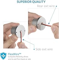 Vista 5 de Oznium Foco LED de Alta Intensidad (Carcasa Plateada, LED Blanco Neutro)