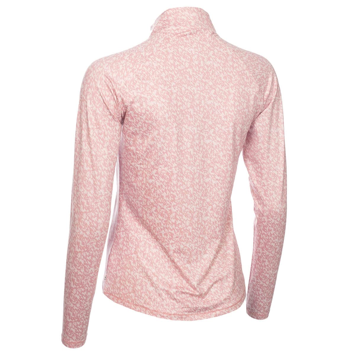 Calvin Klein femmes Bolina 1/4 Zip Humidité Évacant médian Pull