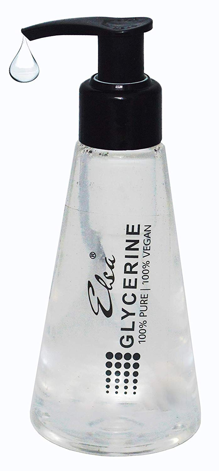 Elsa Vegetable Glycerin with Pure Organic Ingredients,Pharmaceutical Grade, Kosher, Vegan, Hypoallergenic Moisturizer And Skin Cleanser (UNSCENTED). 135 ML x 2