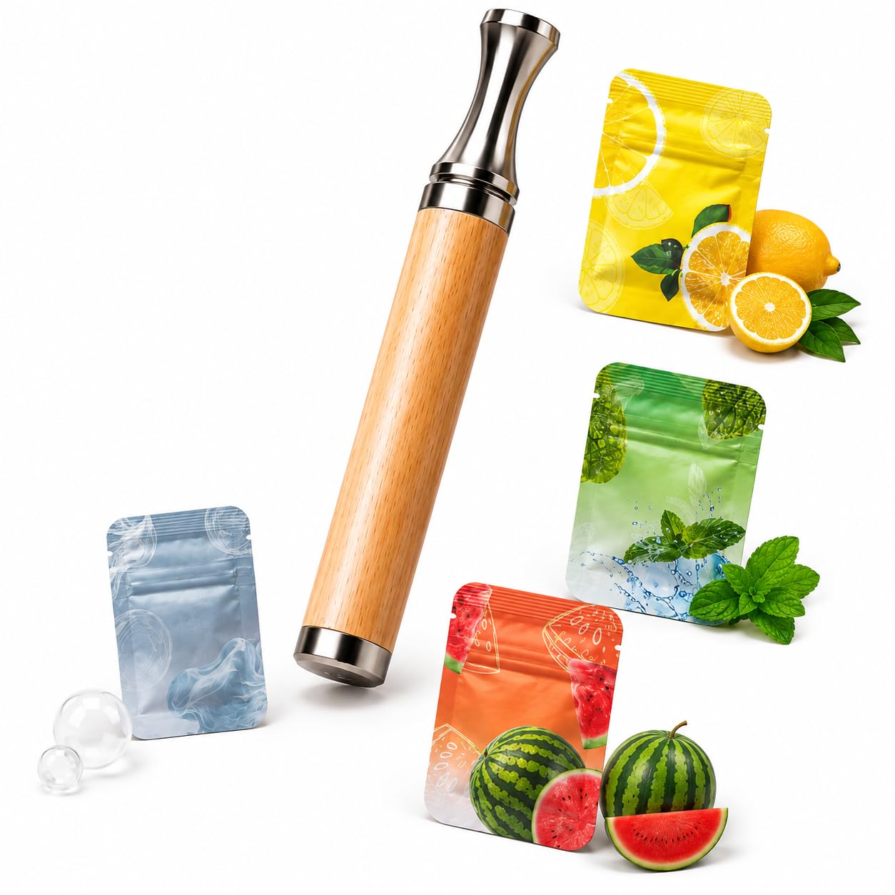 Peppermint Extract Vapor Free Smokeless Inhaler Smoking