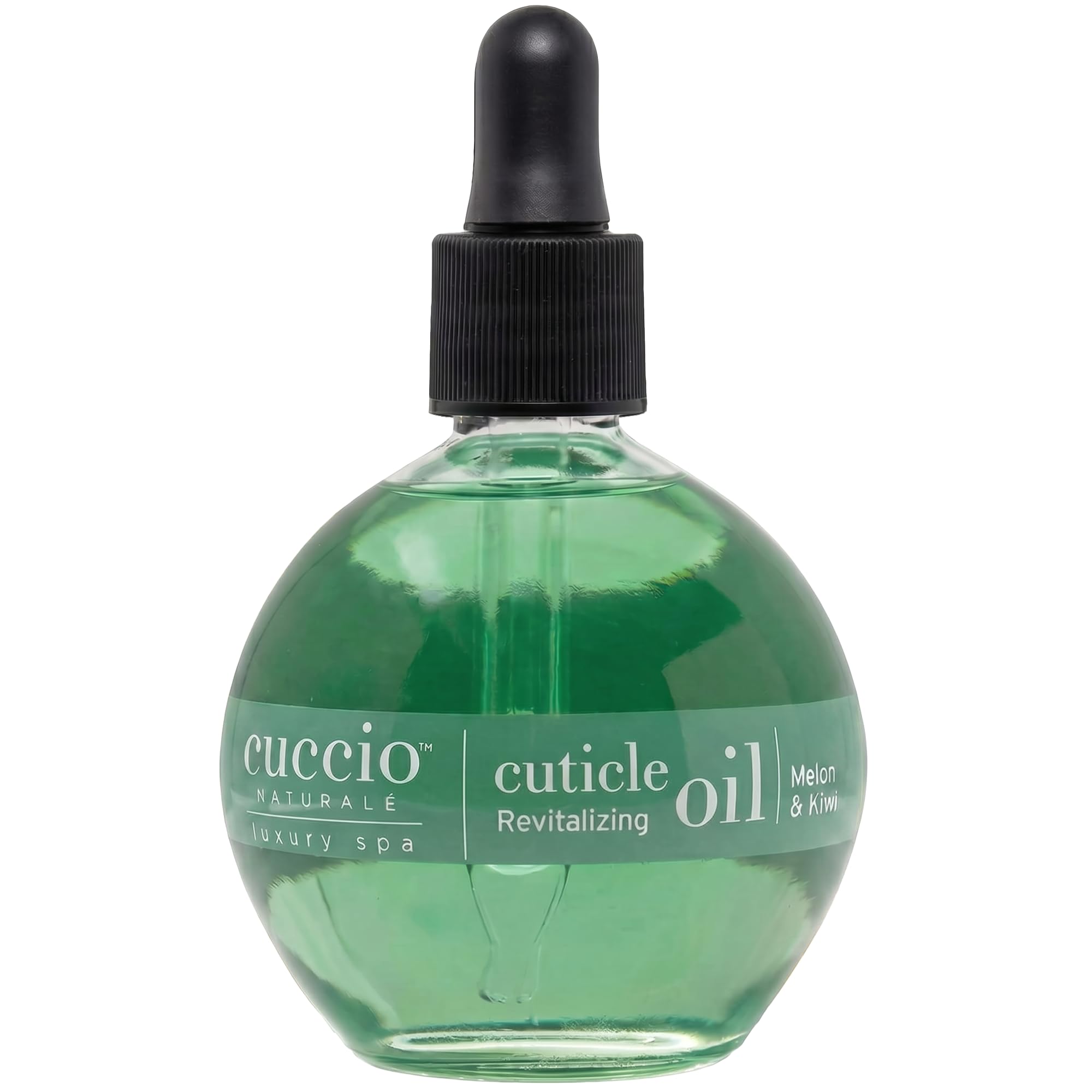 Cuccio Naturale Cuticle Oil Melon & Kiwi, 68ml, Nail & Cuticle Treatment Oil for Dry Cuticles, Nail Repair, Growth, Hydrating, Strengthening & Nourishing