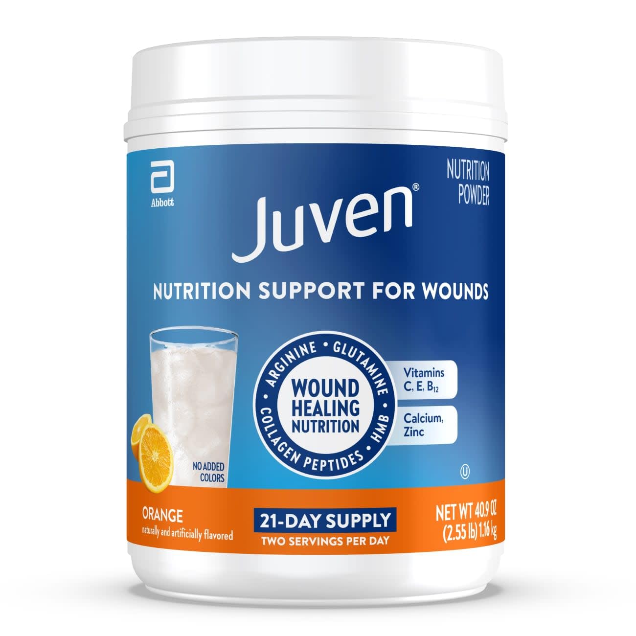 Juven Therapeutic Nutrition Drink Powder Including Collagen Peptides, Amino Acids, and HMB for Wound Healing Support, Fruit Punch, 30 Count (Pack of 2) — Amazon image 12
