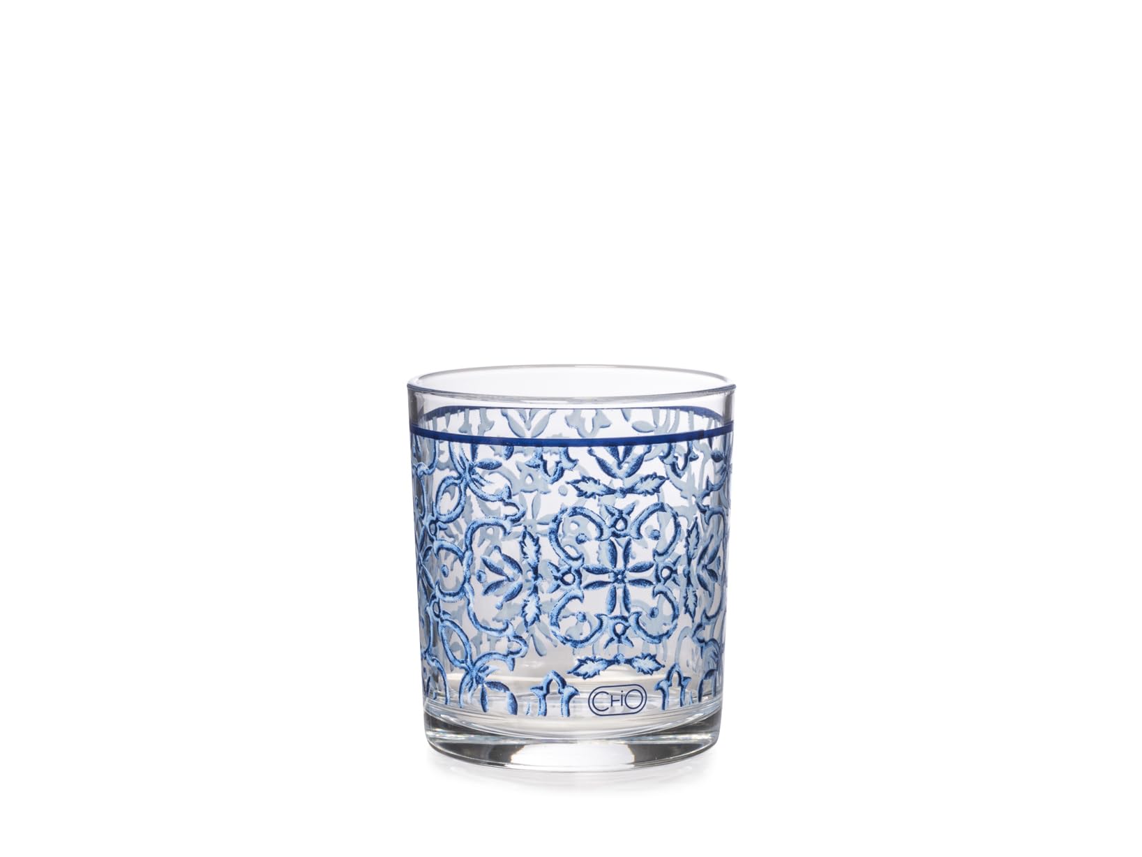 HomeChio Set of 3 Paxos Decorative Glasses, 225cc