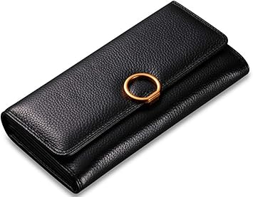 Amazon Somnus258 18 黒い 開運 財布 レディース 長財布 人気安い 大容量 ファション 開運グッズ ギフト 金運 福財布 春 財布 開運 縁起 運気 幸運 風水 ゴールド 女性 プレゼント 財布 人気 雑貨 軽い バッグ 大きめ 高校生