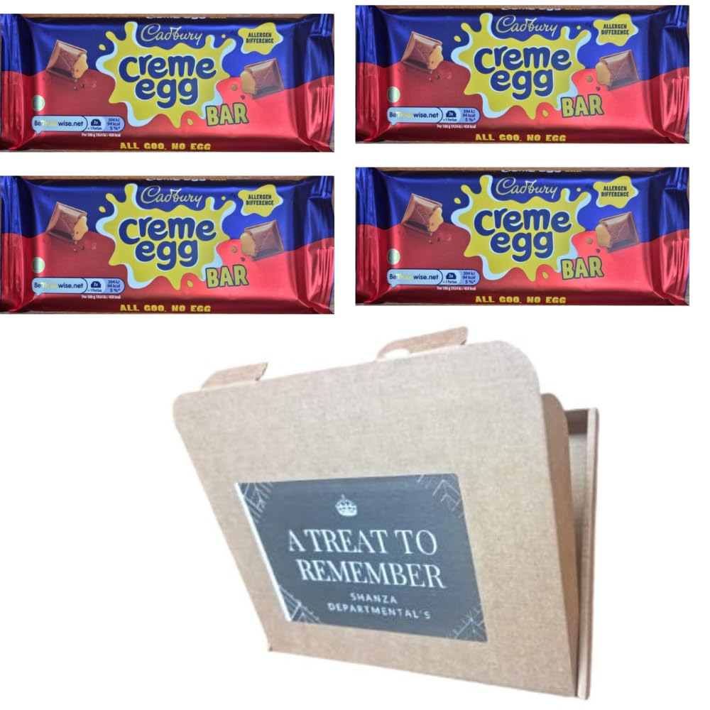 Creme Chocolate Egg Bar (123g) - Pack Of 4