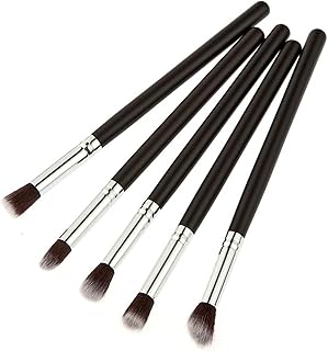 مجموعة فرش مكياج احترافية مكونة من 10 قطع من فرش بودرة ظلال العيون