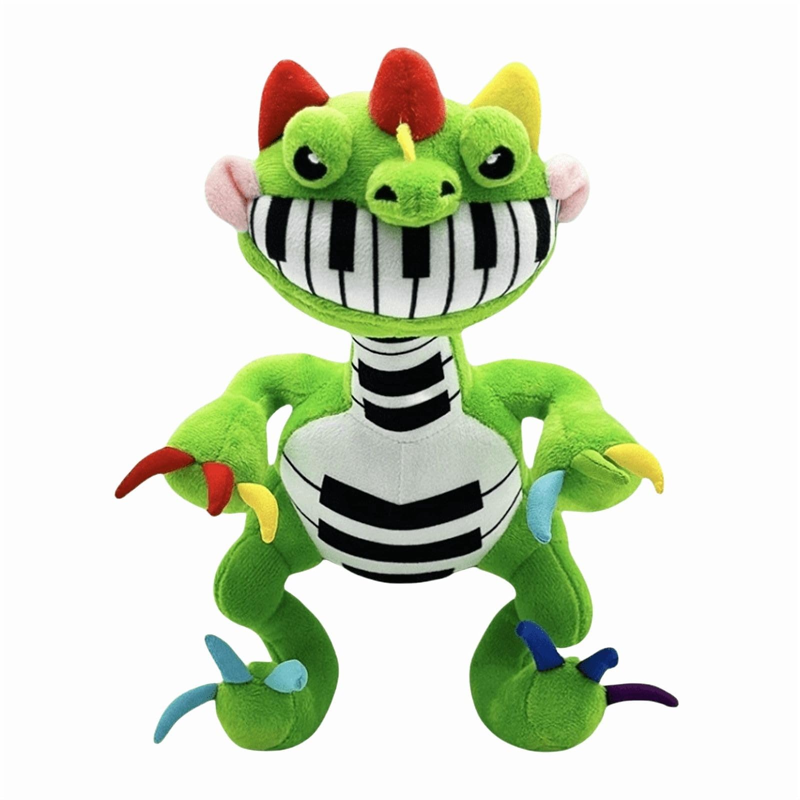 YIttings Wrongsides Outimals Plush Toy Set, Wrongsides Outimals Plushies, Horror Game Doll Monster Horror Plush for Kid and Fans (Pianosaurus)