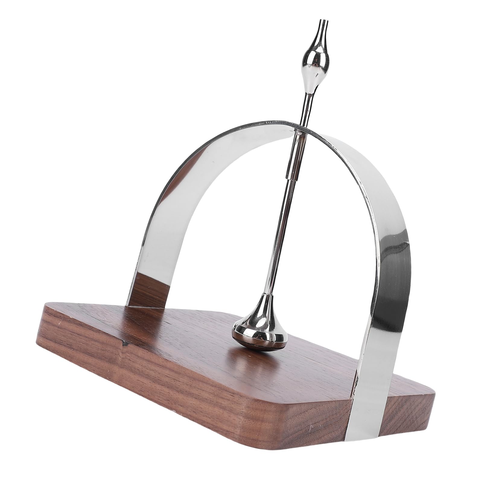 Exquisito dispensador de servilletas de nogal de acero inoxidable con brazo pesado que asegura servilletas para cocina, restaurante, Hotel, comedor