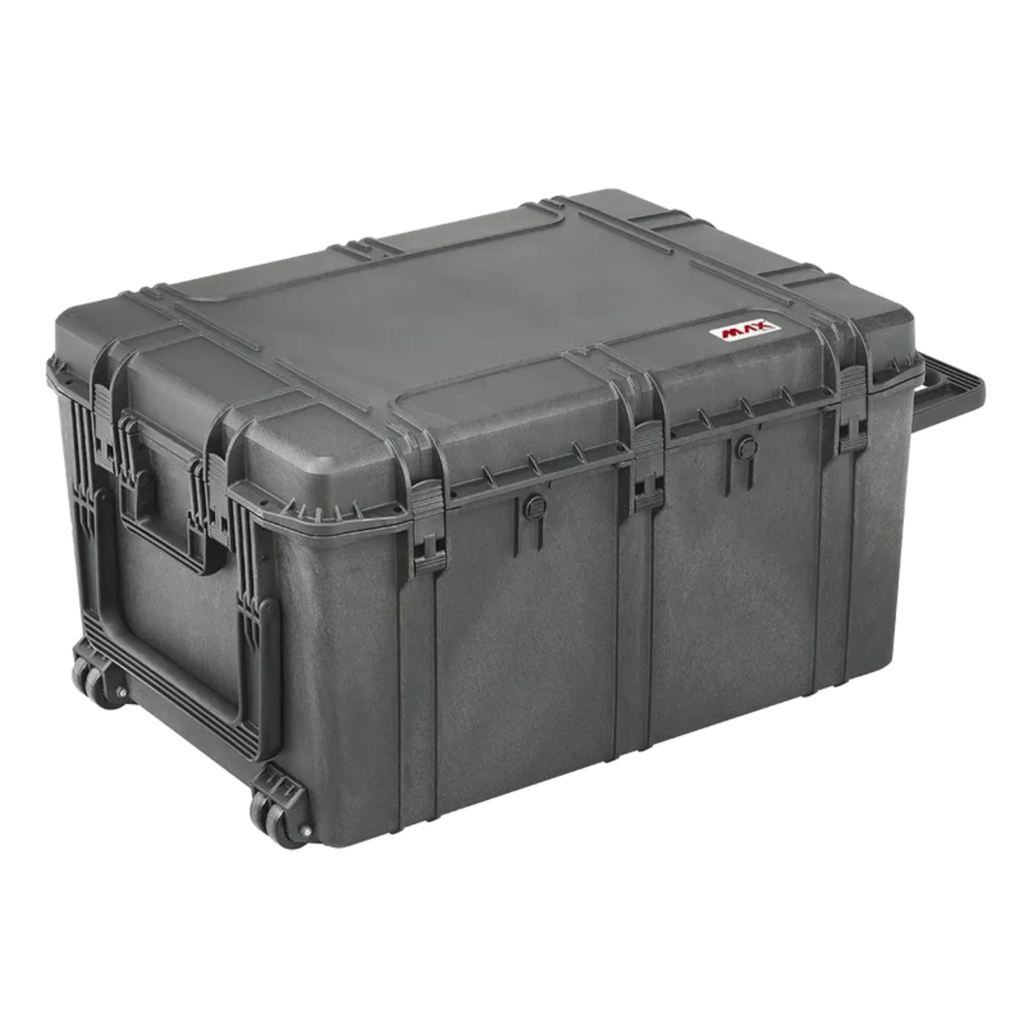 MAX Case MAX820H450S Maleta Resistente, Negro, Polipropileno, IP67 | Espuma Precortada, Impermeable, 82x60x45cm, 18.4kg