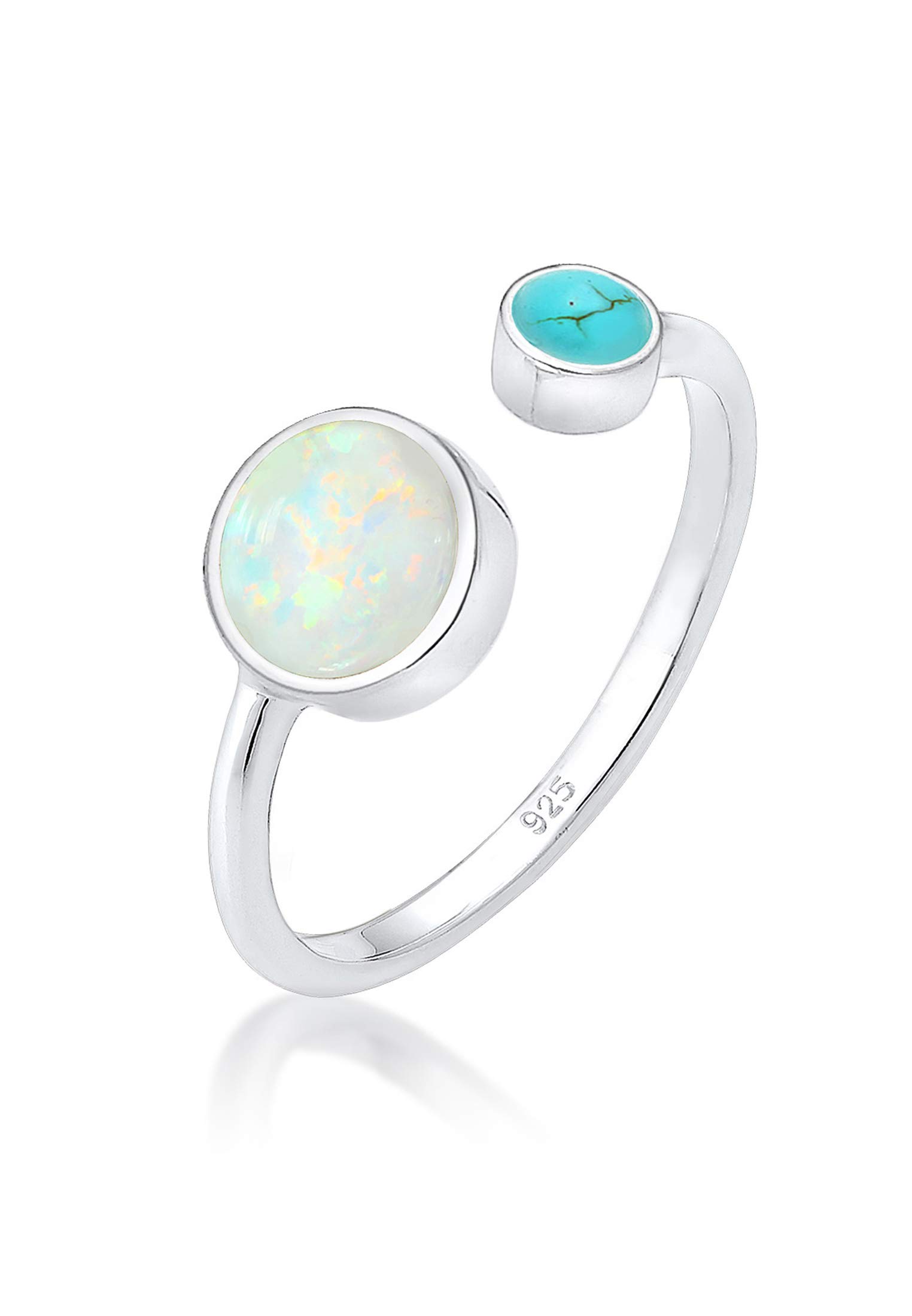 Elli Women's 925 Sterling Silver Solitaire Anniversary Ring O 0603810118_54