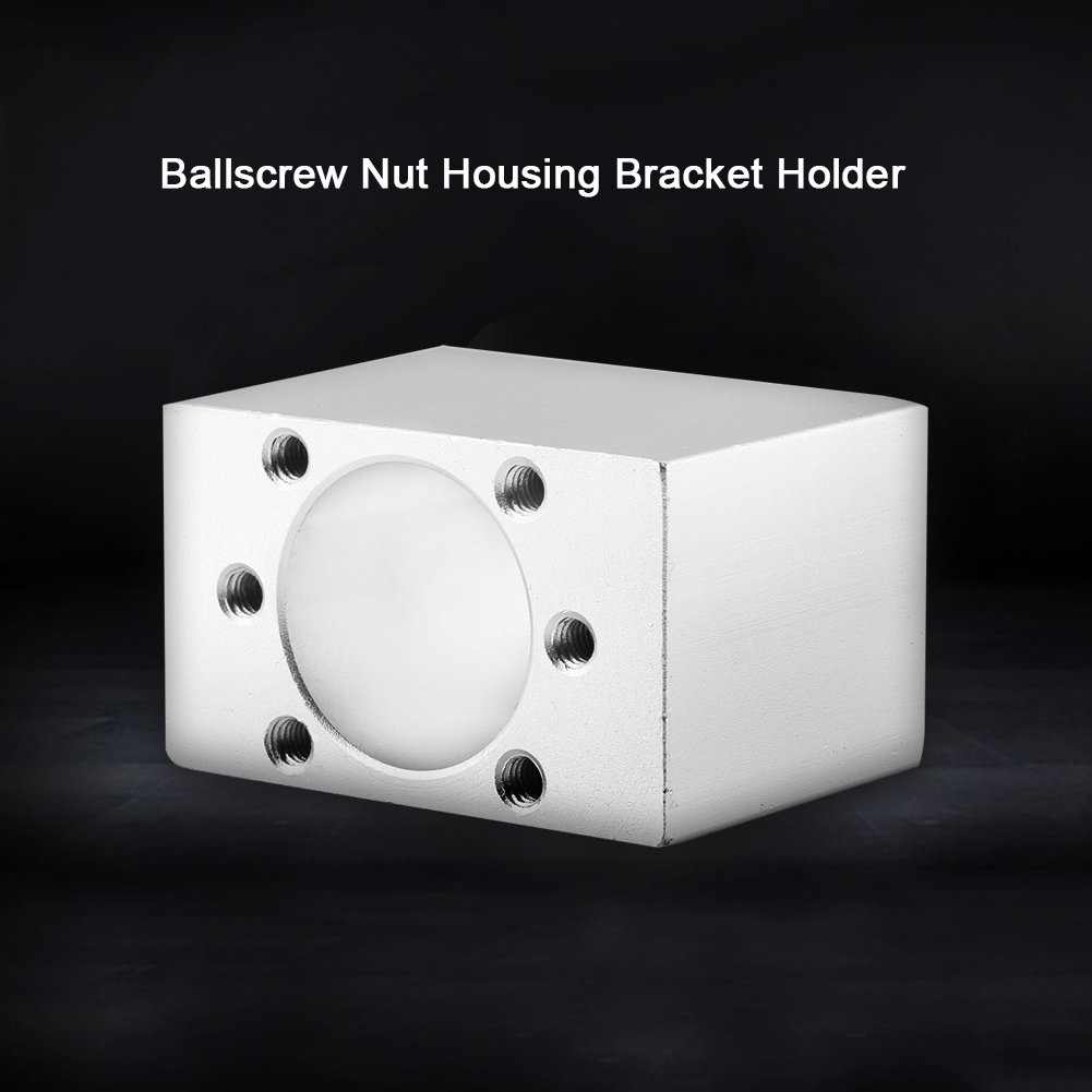 Ballscrew Nut Holder, Asixx Ballscrew Nut Housing Seat Mount Bracket Holder Fit For SFU1204 Ball Screws for 3D printing - Image 3