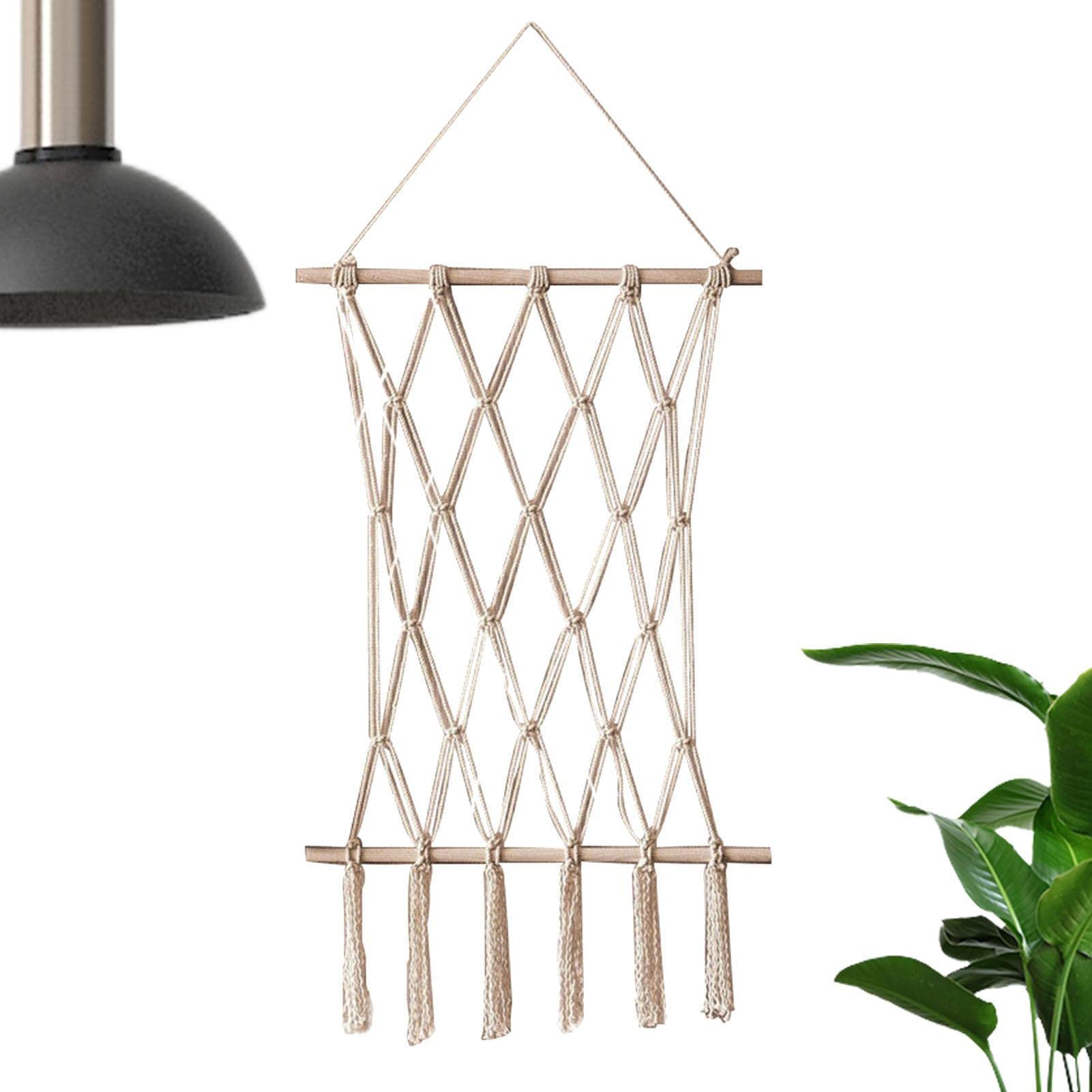 Fotolijst collages, macramé, wandbehang, hangende