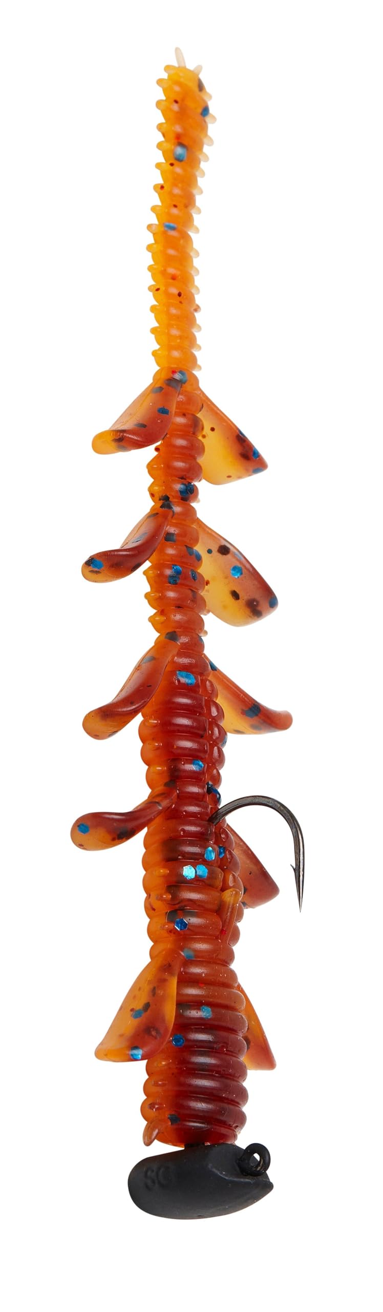 Savage Gear Rib Worm Kit - Esche Artificiali Per Pesca A Spigola, Persico E Lucioperca - Kit Completo Per Carolina E Texas Rig - 4