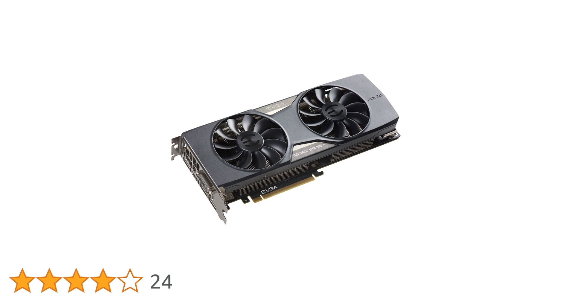 EVGA GeForce GTX 980 Ti 6GB Gaming ACX 2.0+, Whisper Silent