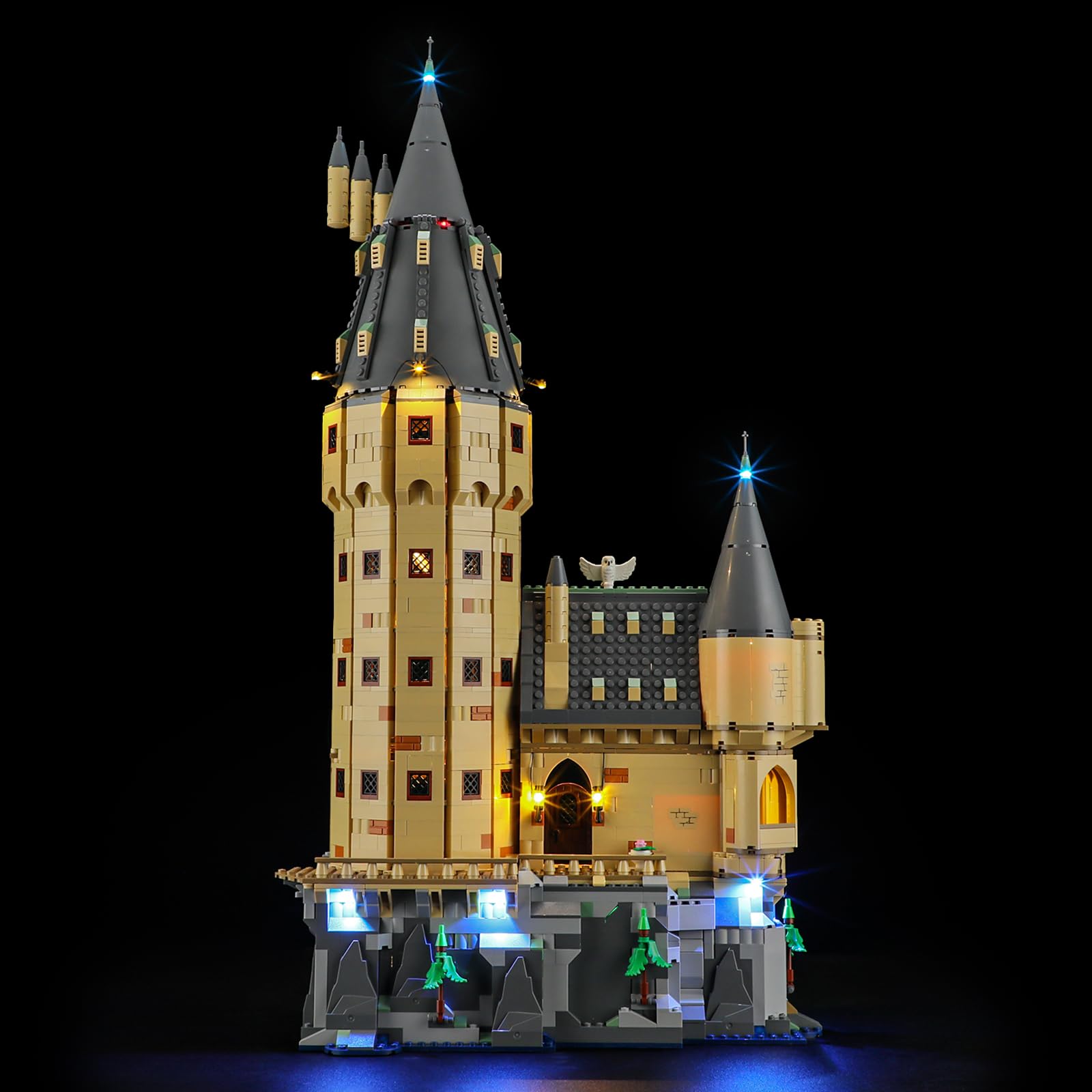 YEABRICKS LED Light for Lego-76454 Harry Potter Hogwarts Castle: The Main Tower Building Blocks Model (Building Set NOT Included)