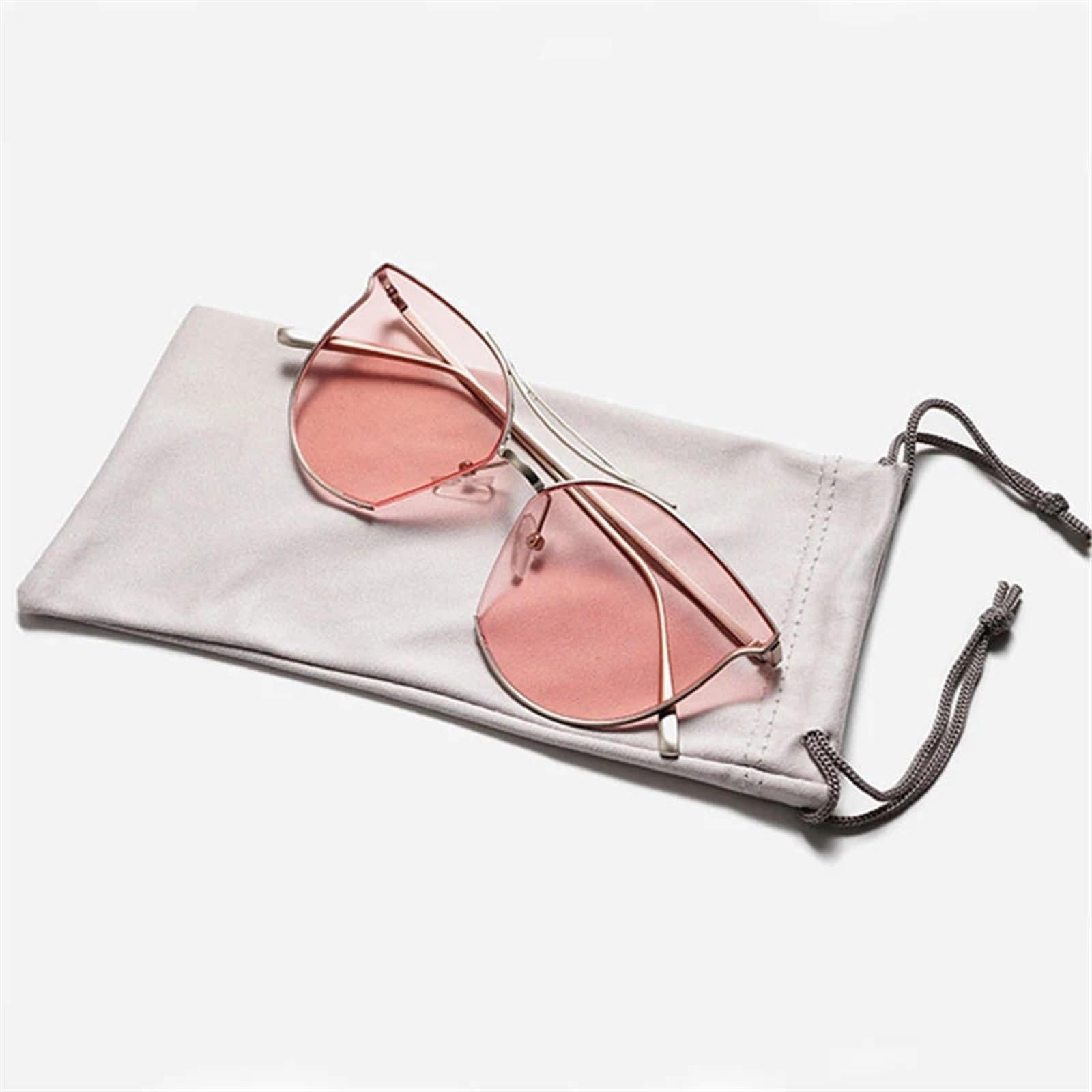 Estuche for Gafas, Bolsa for Gafas, Bolsa de Tela Suave for Gafas, Funda for Gafas de Sol, Bolsa Impermeable for Gafas, Accesorios for Gafas, Bolsa for Gafas de Sol
