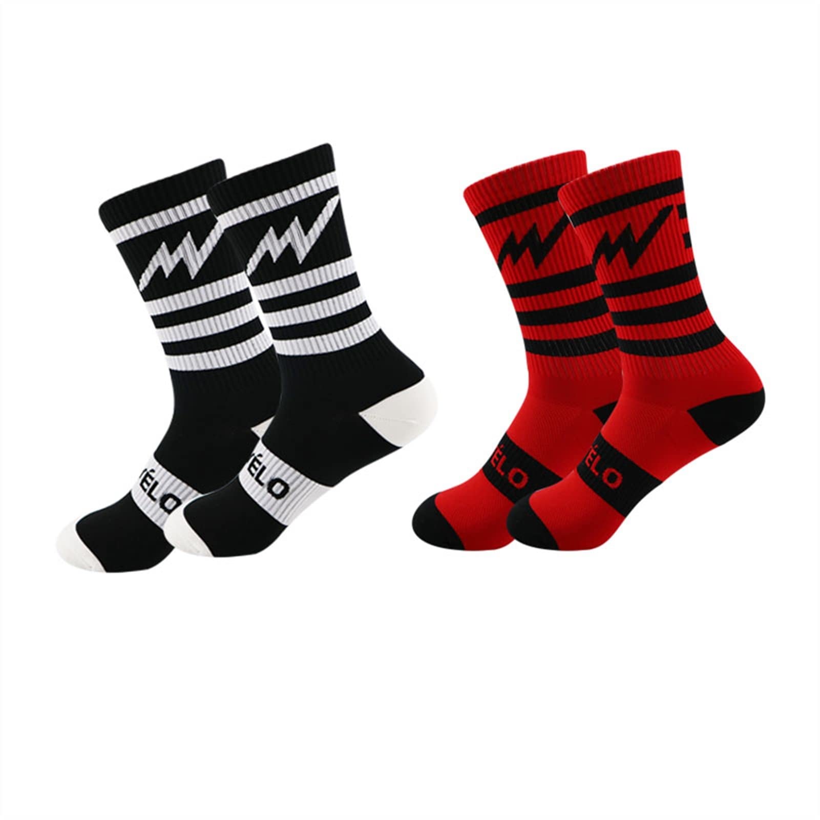 Calcetines de Ciclismo Cómodos Calcetines Deportivos al Aire Libre Hombres Mujeres Dot Calcetines Running Senderismo Racing Road MTB Calcetines de Bicicleta de montaña Calcetines de Ciclismo