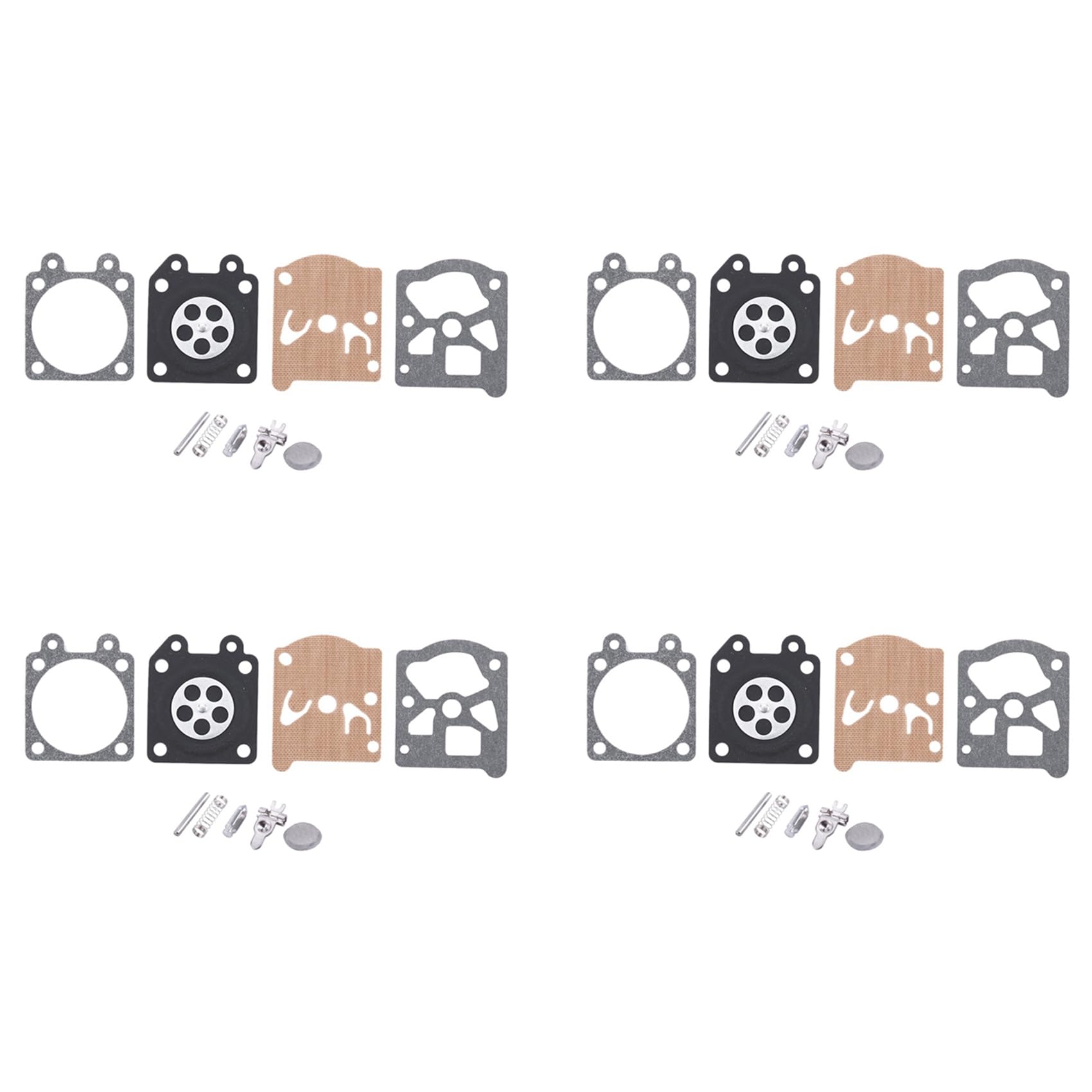 4X Carburetor Diaphragm Kit for MS170 MS180 MS210 MS230 MS250