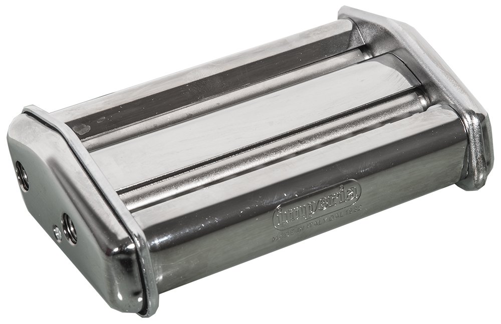 Viscio Trading 182655 Accessorio Macchina Pasta 12 Reginette Duplex, Acciaio Cromato, Argento, 18x10.5x5.5 cm