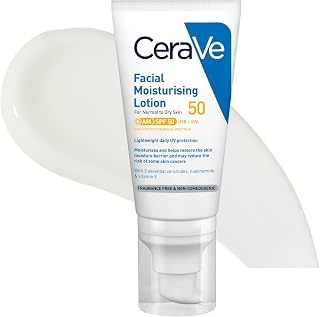 CeraVe AM Facial Moisturising Lotion SPF50 — 52 ml