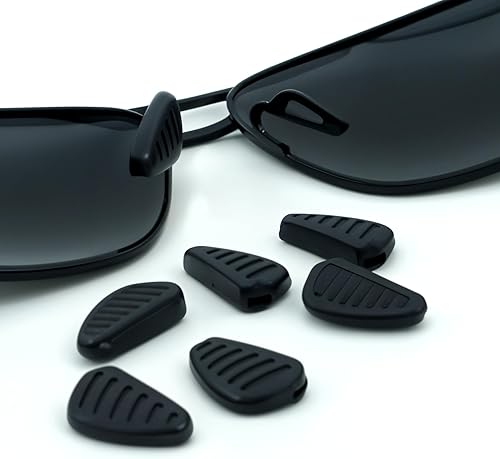 Miniatura 6 de 6 almohadillas antideslizantes para la nariz, almohadillas de nariz para lentes de sol, almohadillas de nariz de 0.67 pulgadas antideslizantes para